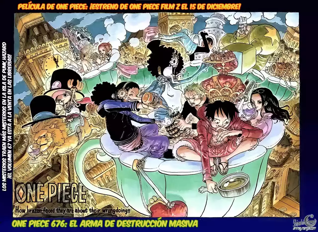 One Piece capítulo 676 página 1