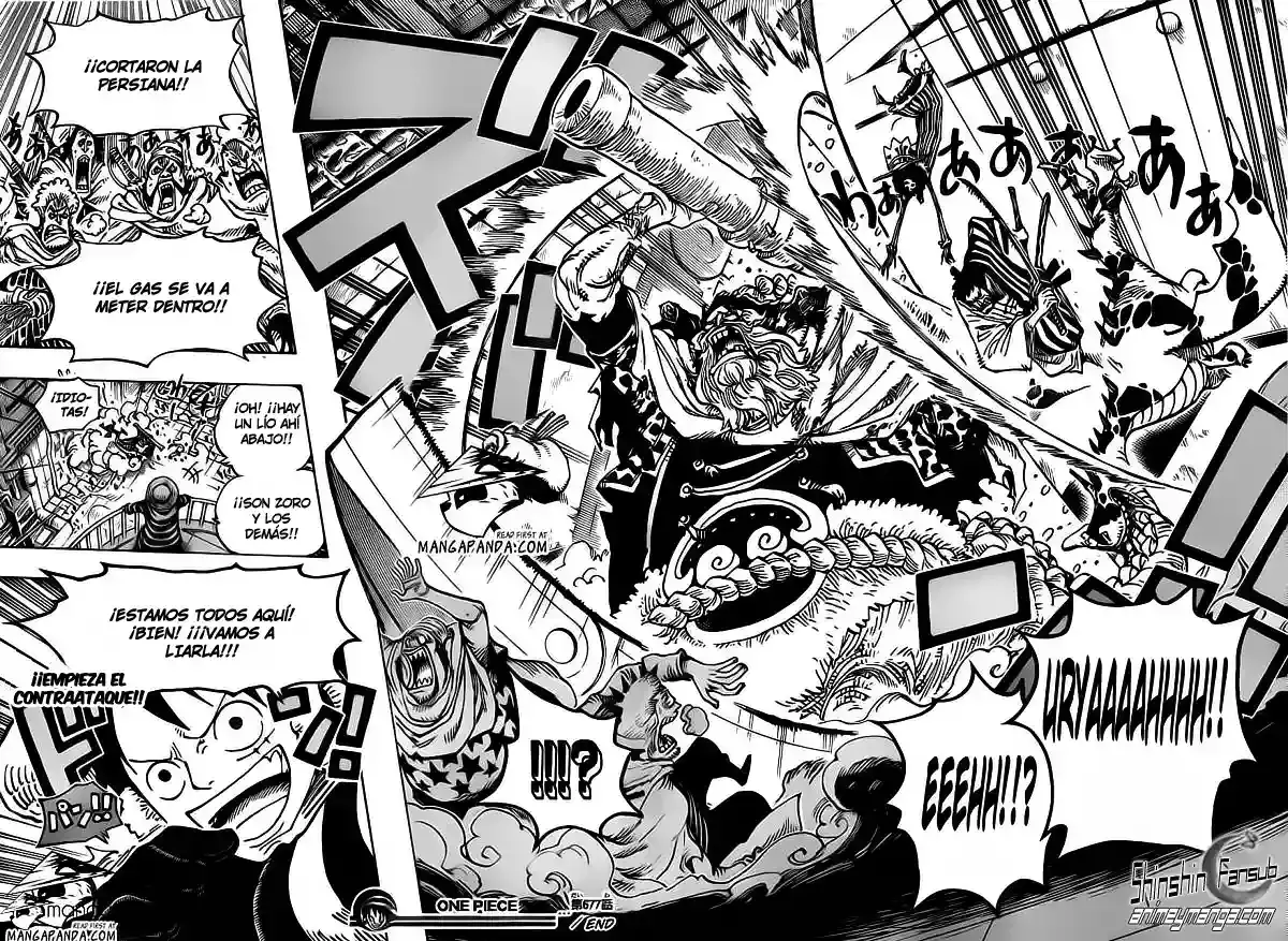 One Piece capítulo 677 página 16