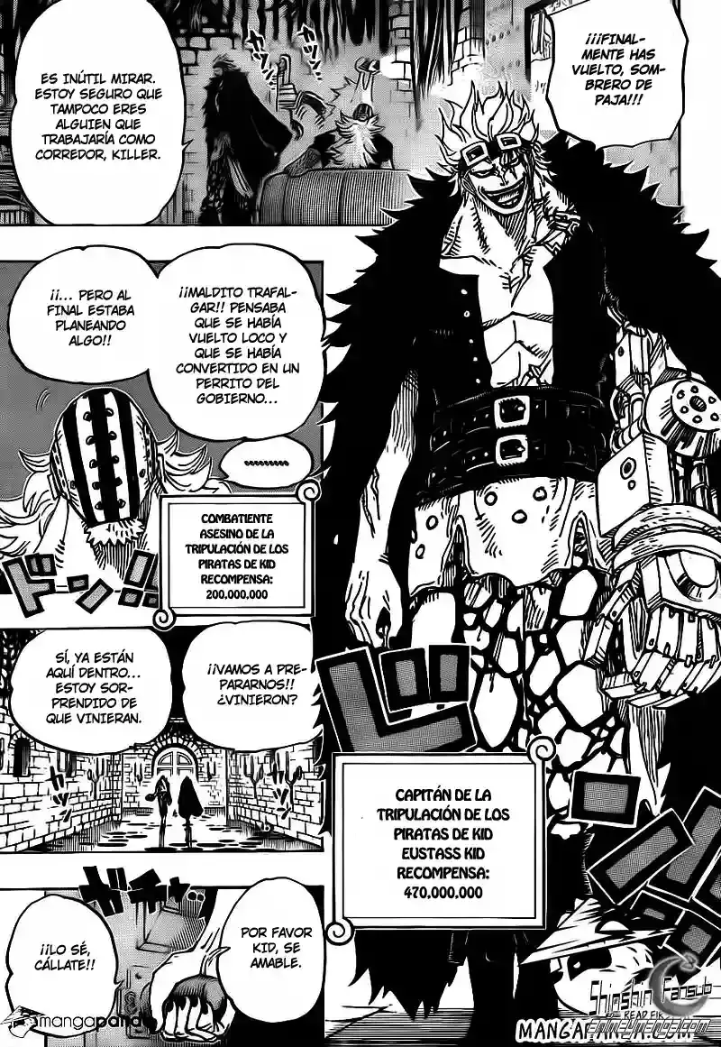 One Piece capítulo 677 página 3