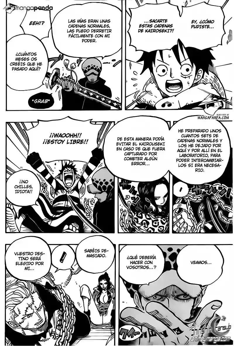 One Piece capítulo 677 página 9