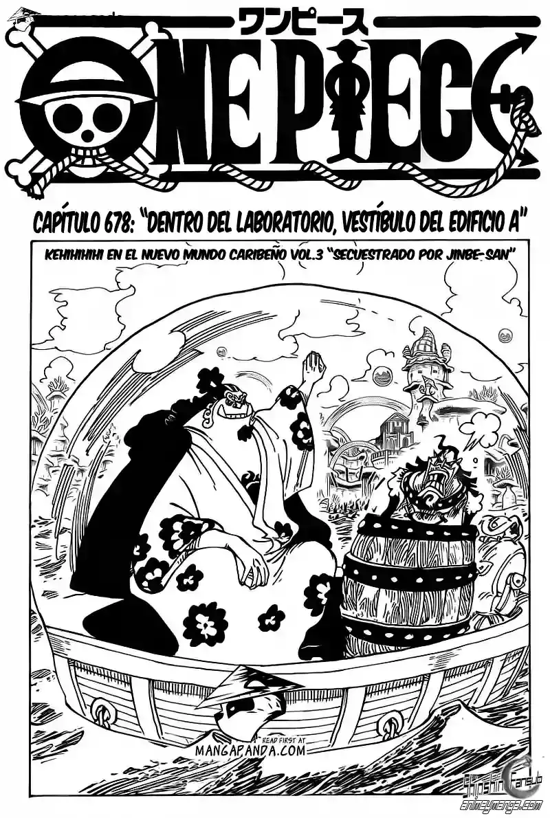 One Piece capítulo 678 página 1