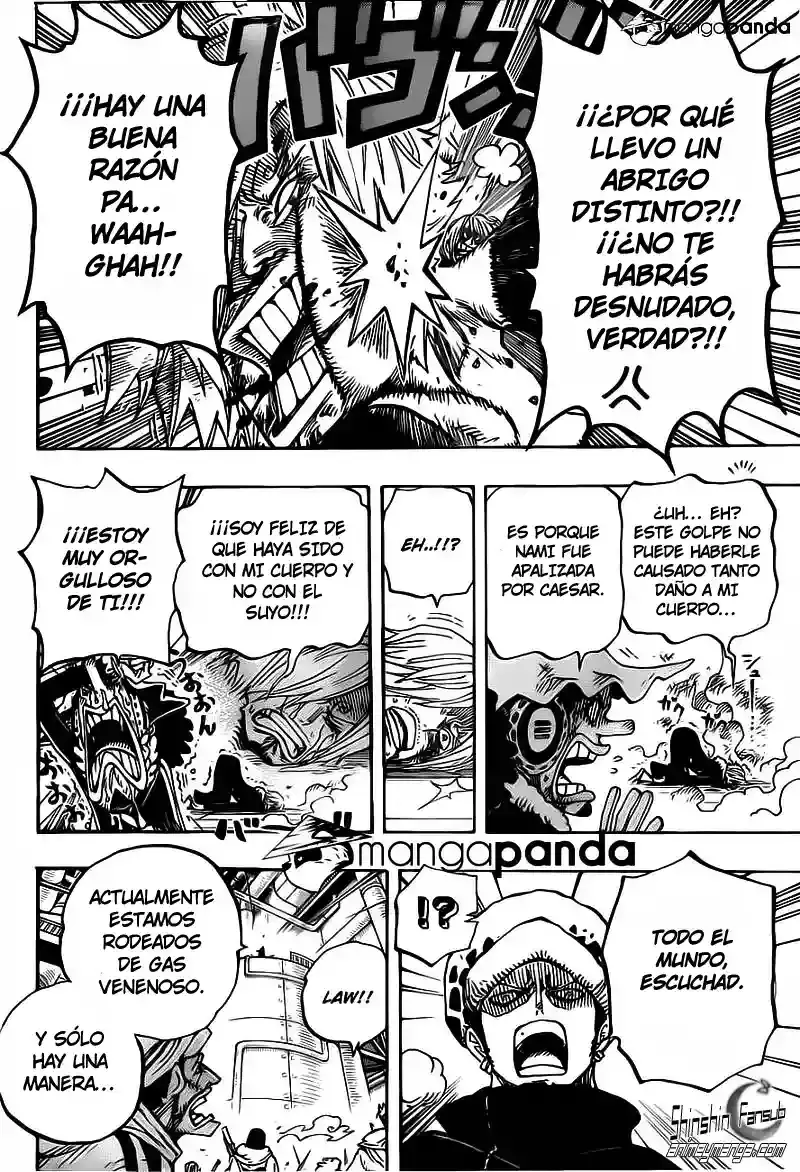 One Piece capítulo 678 página 10