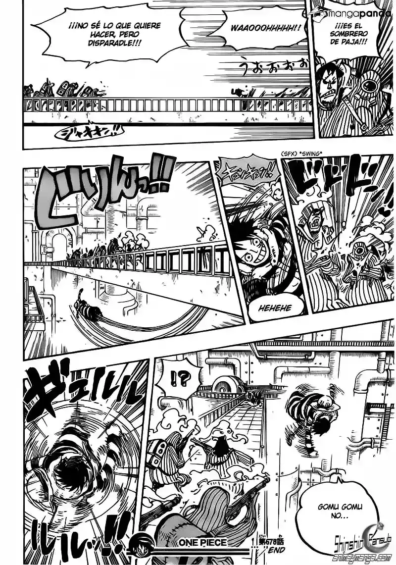 One Piece capítulo 678 página 15