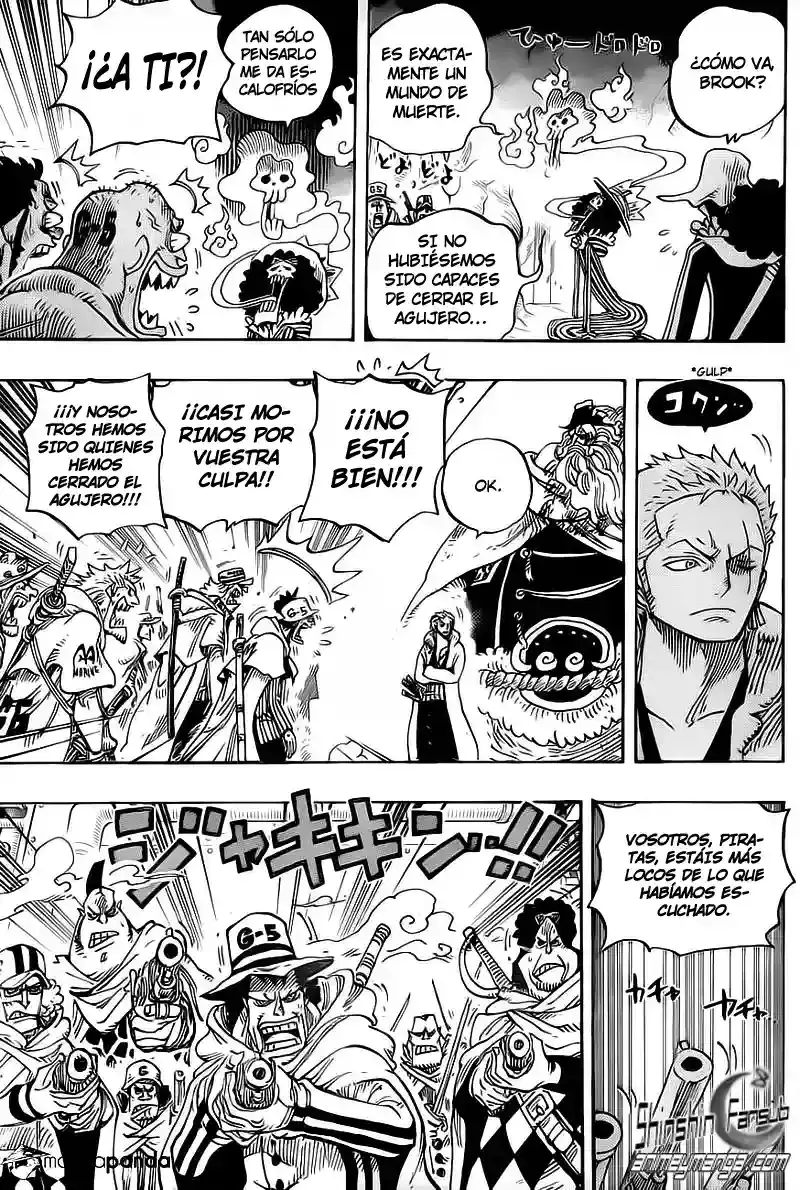 One Piece capítulo 678 página 7