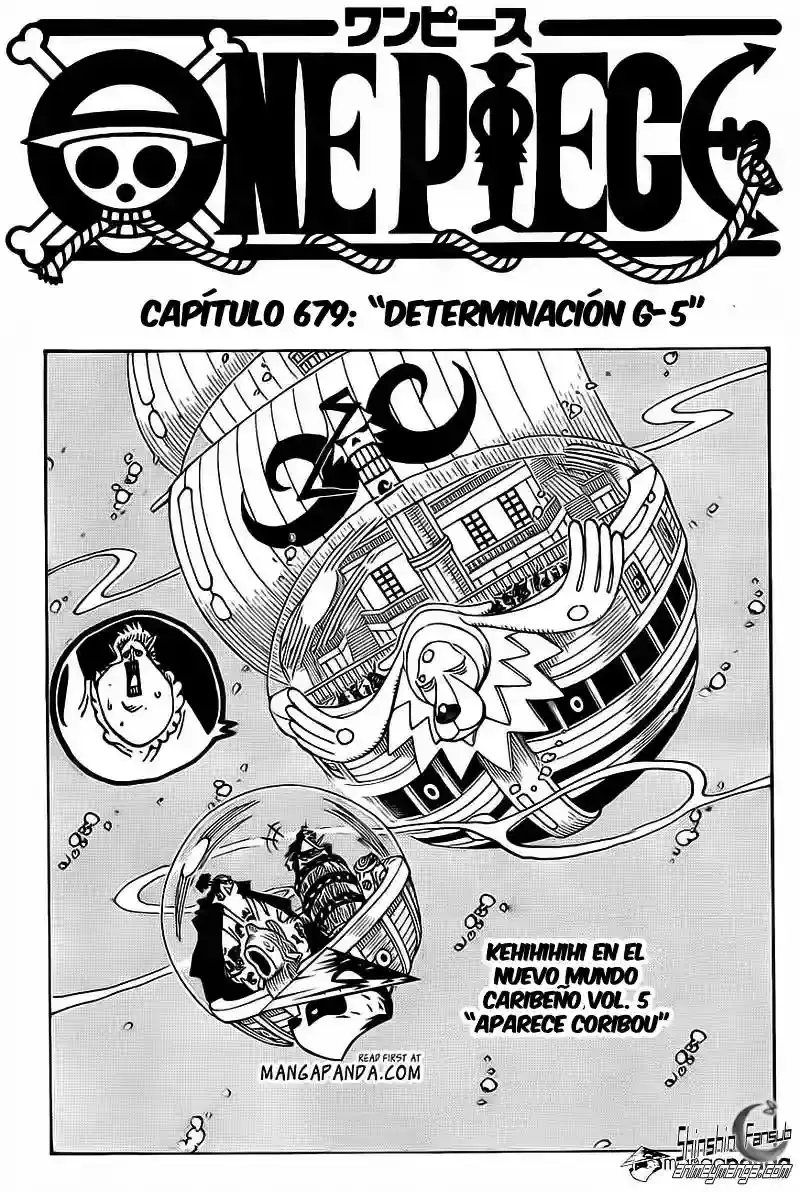 One Piece capítulo 679 página 1