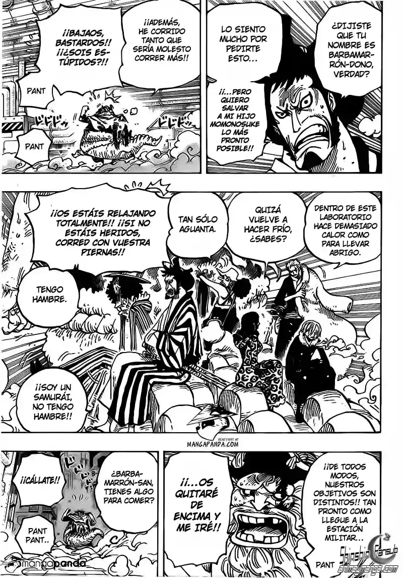 One Piece capítulo 680 página 3