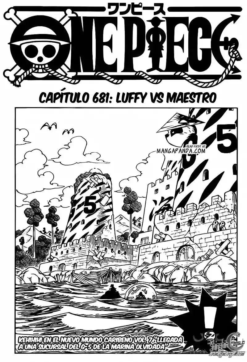 One Piece capítulo 681 página 1