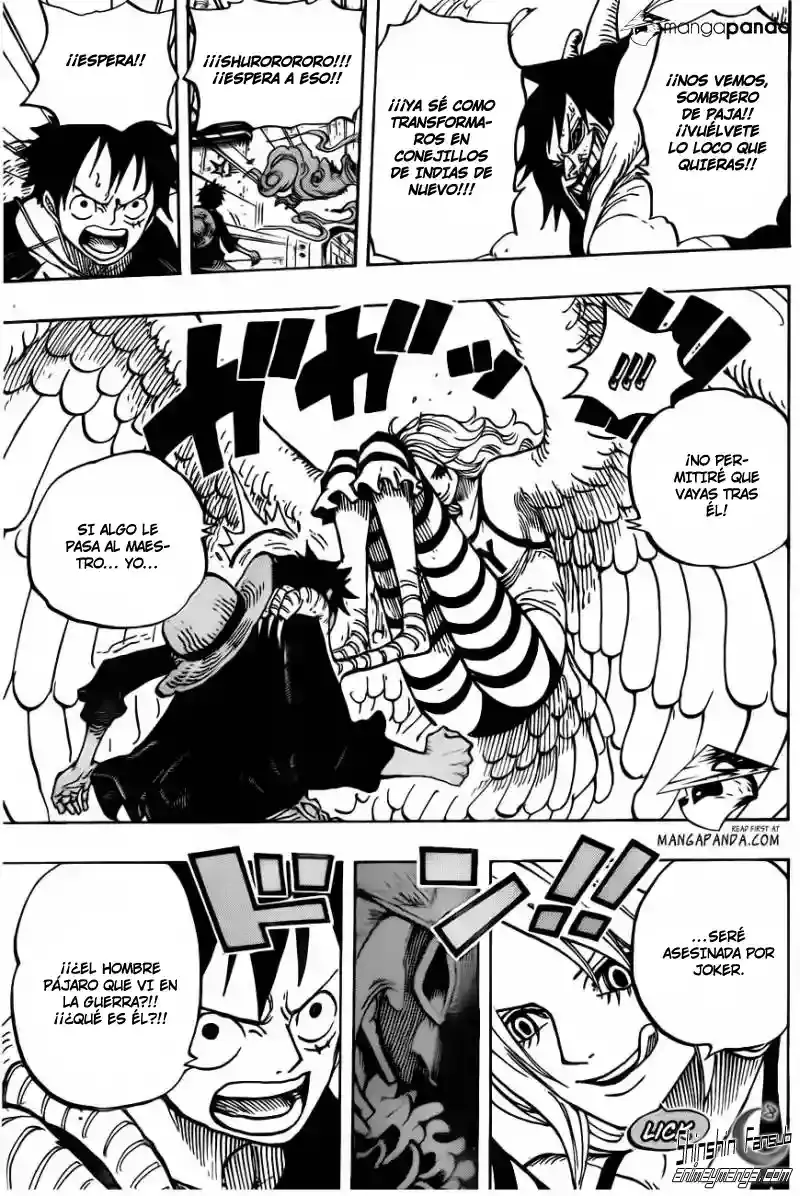 One Piece capítulo 681 página 13