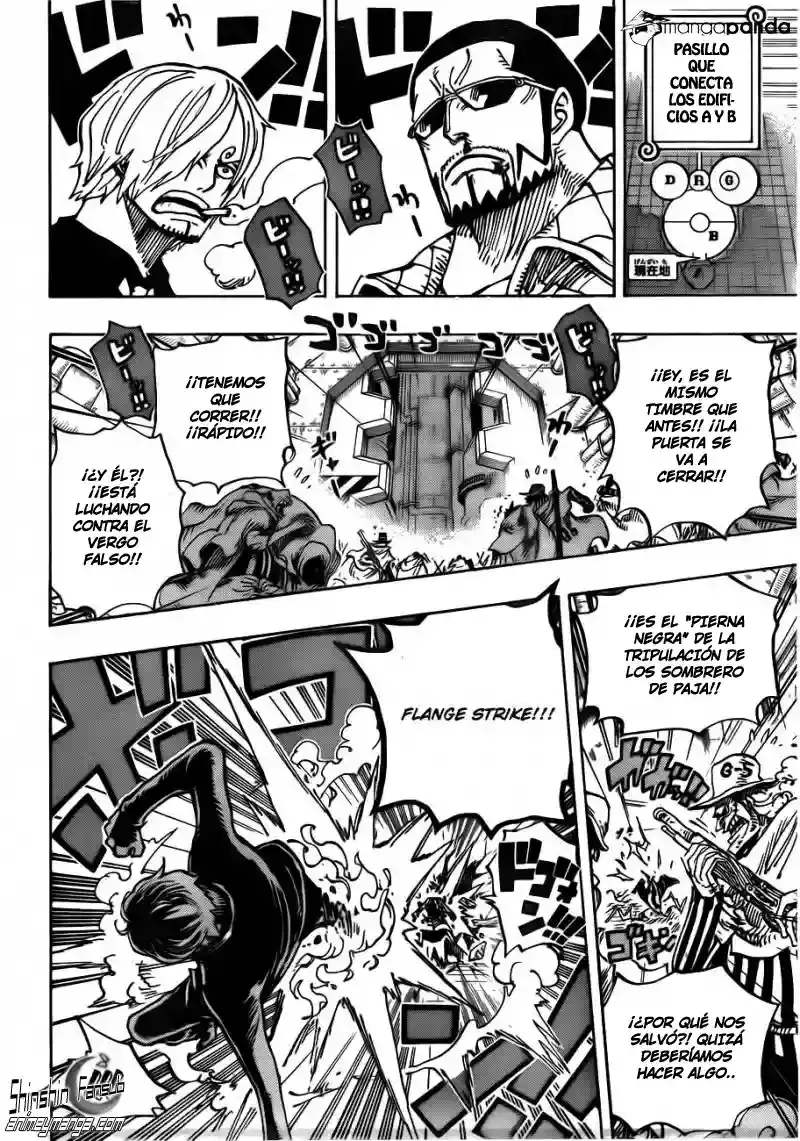 One Piece capítulo 681 página 14