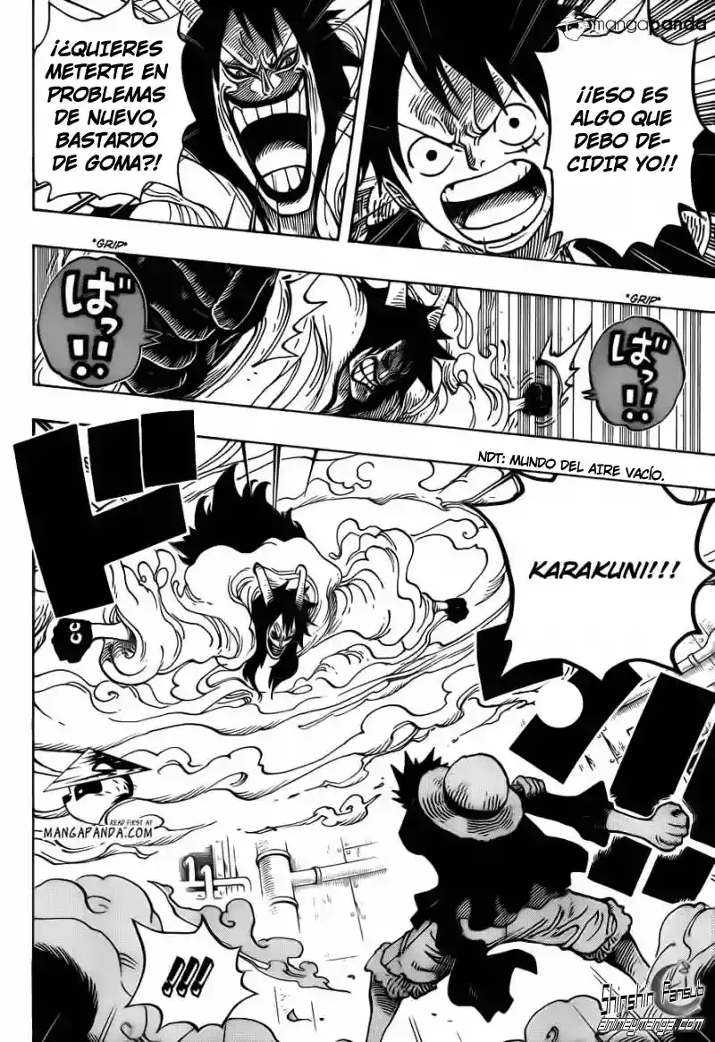One Piece capítulo 681 página 6