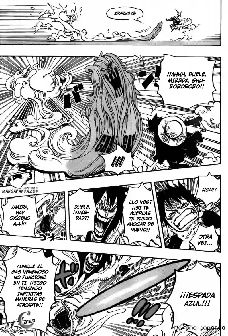 One Piece capítulo 681 página 9