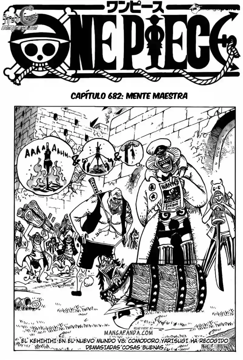 One Piece capítulo 682 página 1