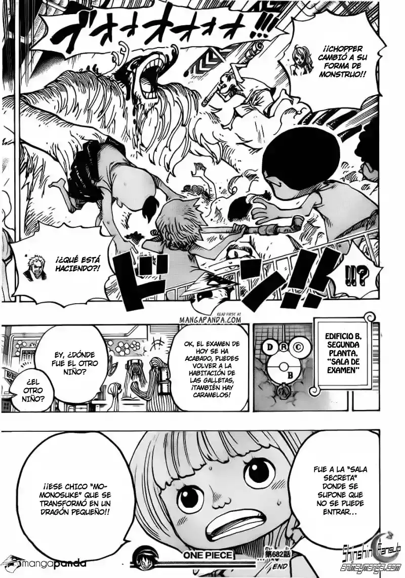 One Piece capítulo 682 página 18