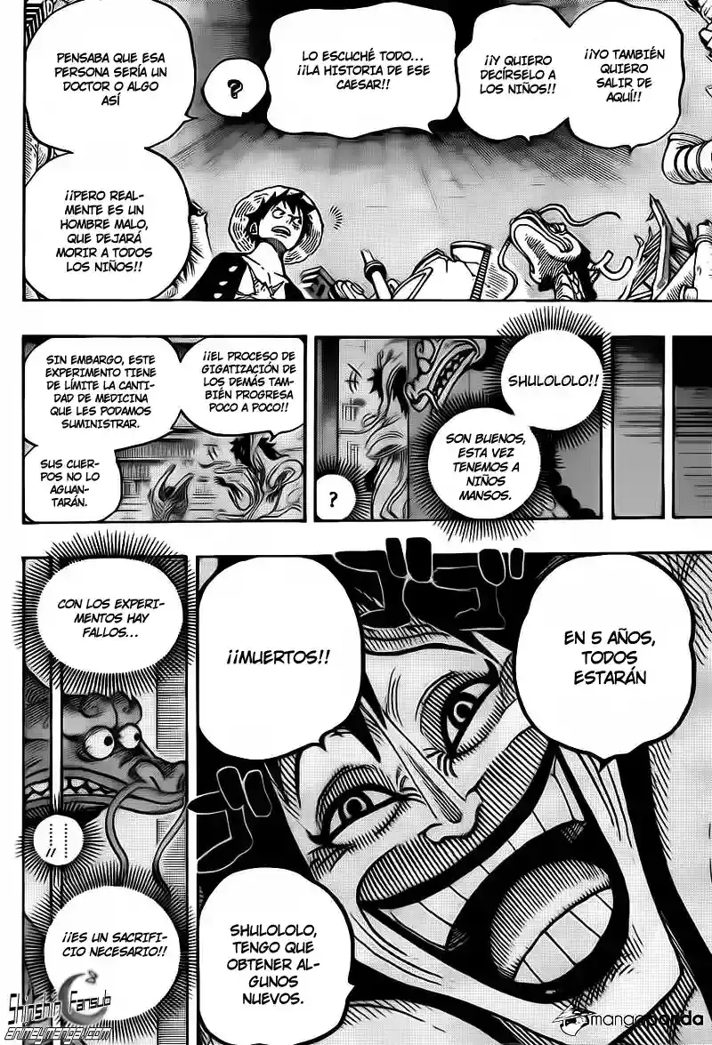 One Piece capítulo 685 página 12
