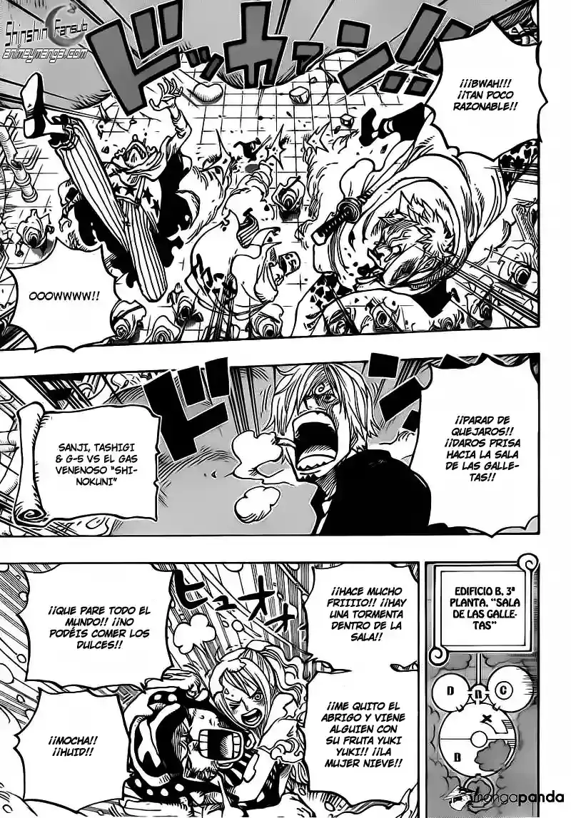 One Piece capítulo 685 página 17
