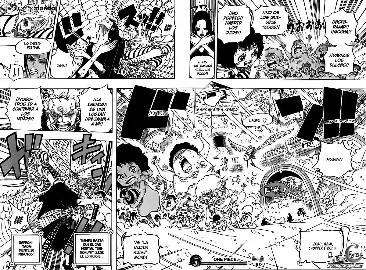One Piece capítulo 685 página 18