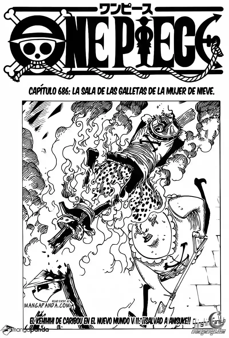 One Piece capítulo 686 página 1