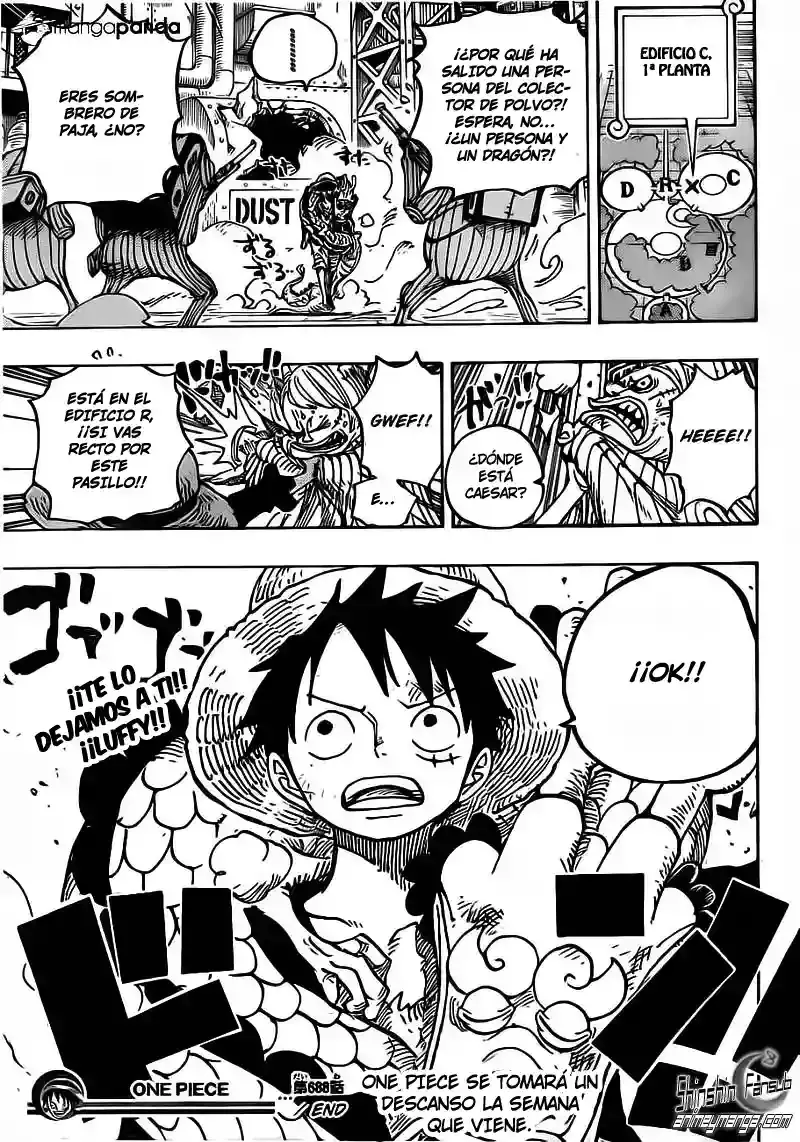 One Piece capítulo 688 página 18