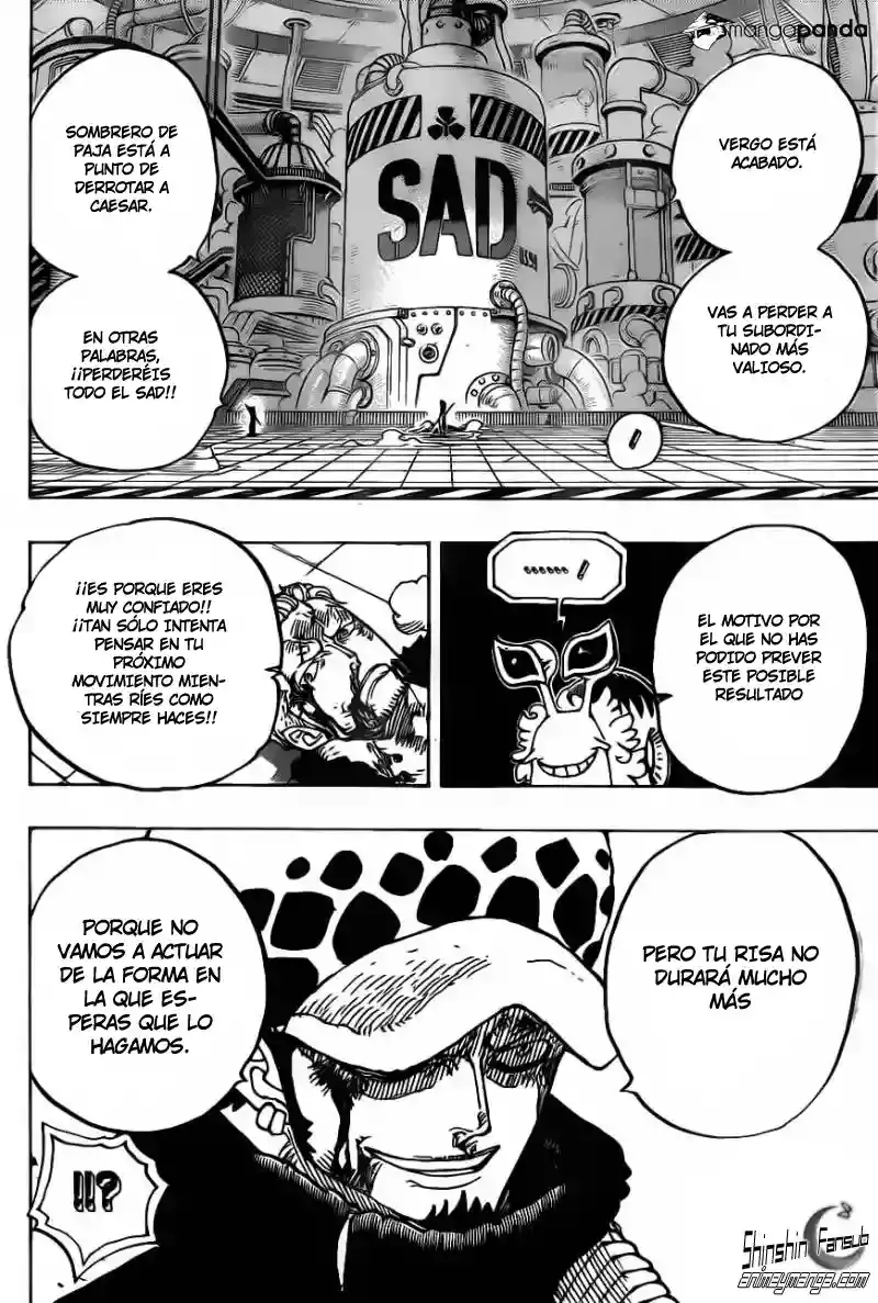 One Piece capítulo 690 página 14
