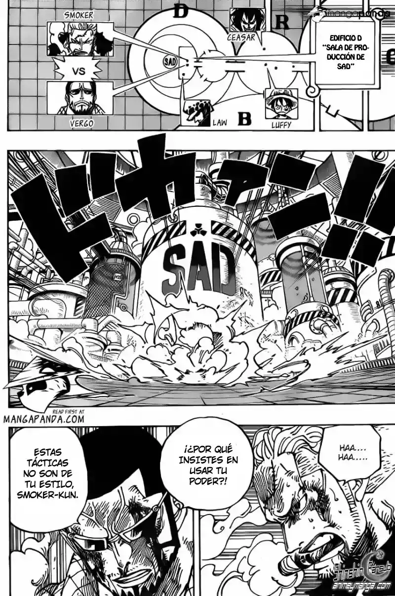 One Piece capítulo 690 página 8
