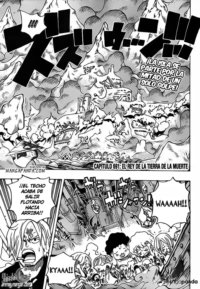 One Piece capítulo 691 página 1