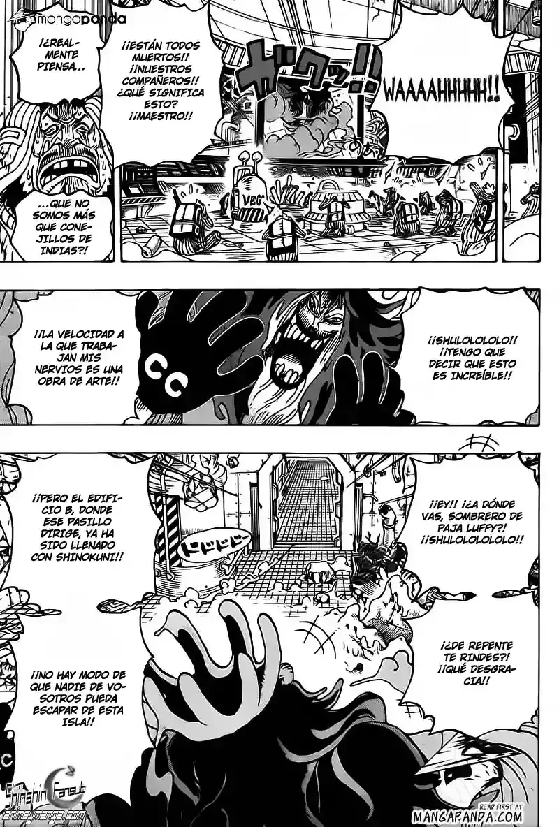 One Piece capítulo 691 página 12