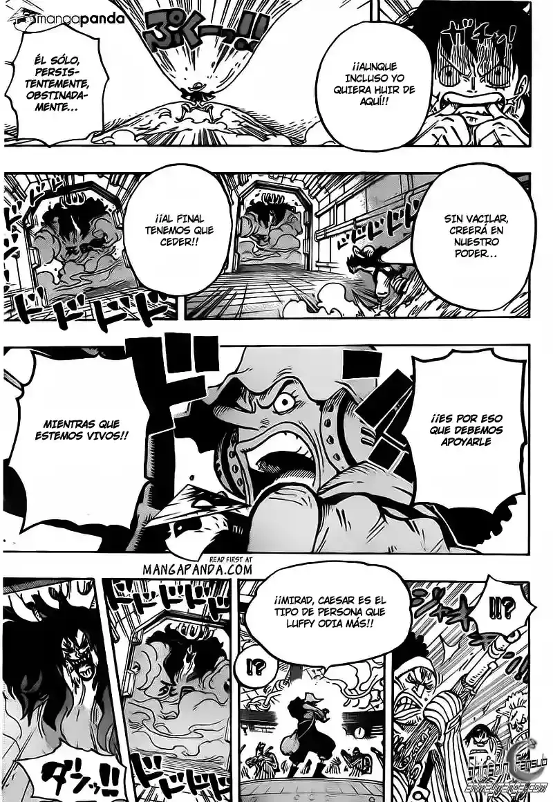 One Piece capítulo 691 página 14