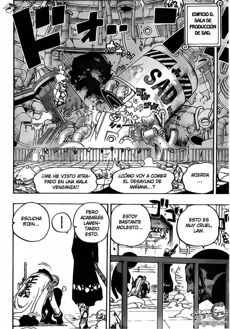 One Piece capítulo 691 página 4