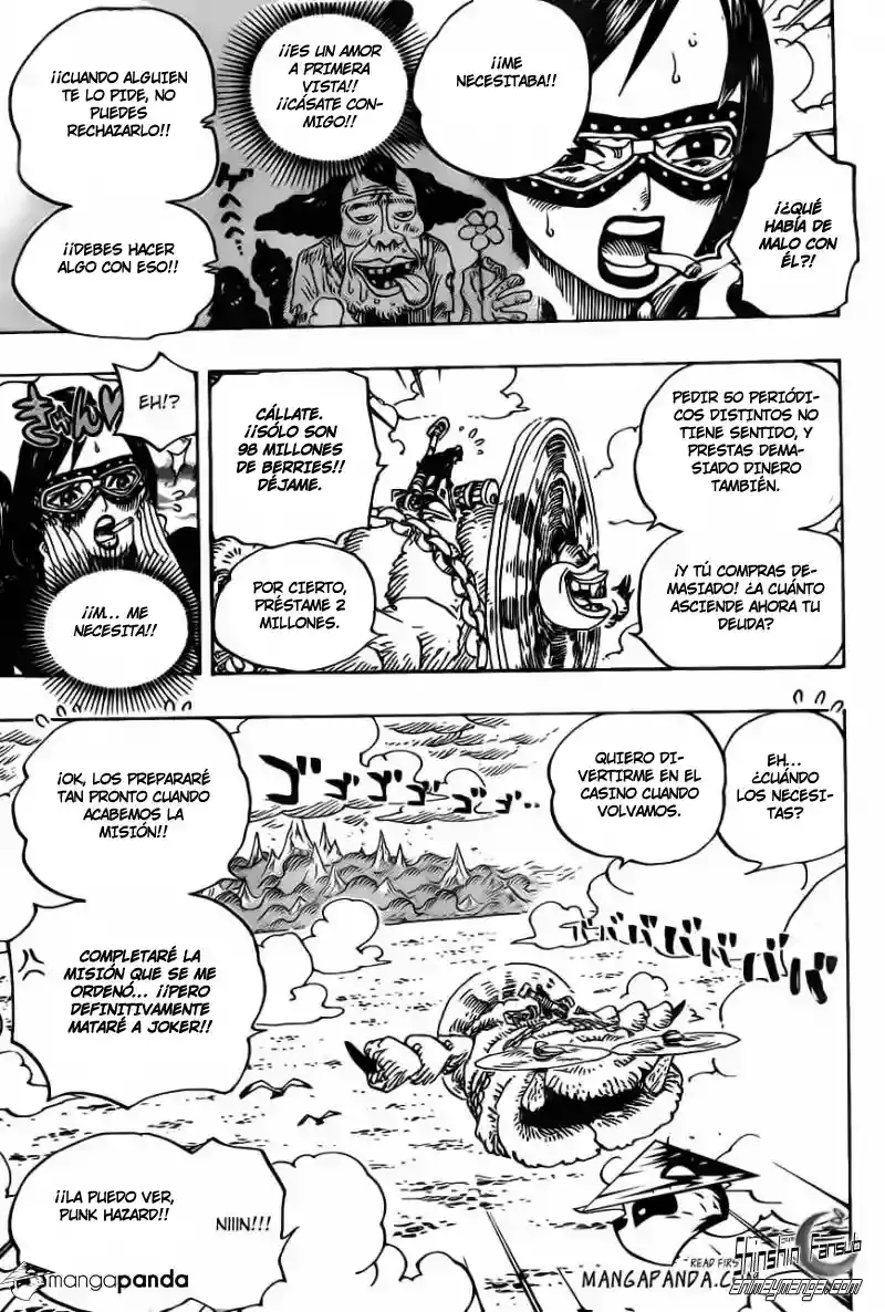 One Piece capítulo 692 página 14