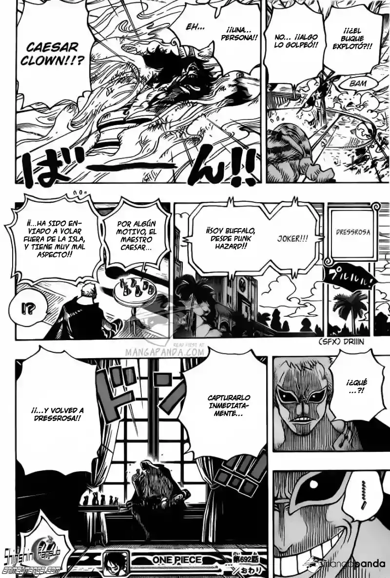 One Piece capítulo 692 página 17