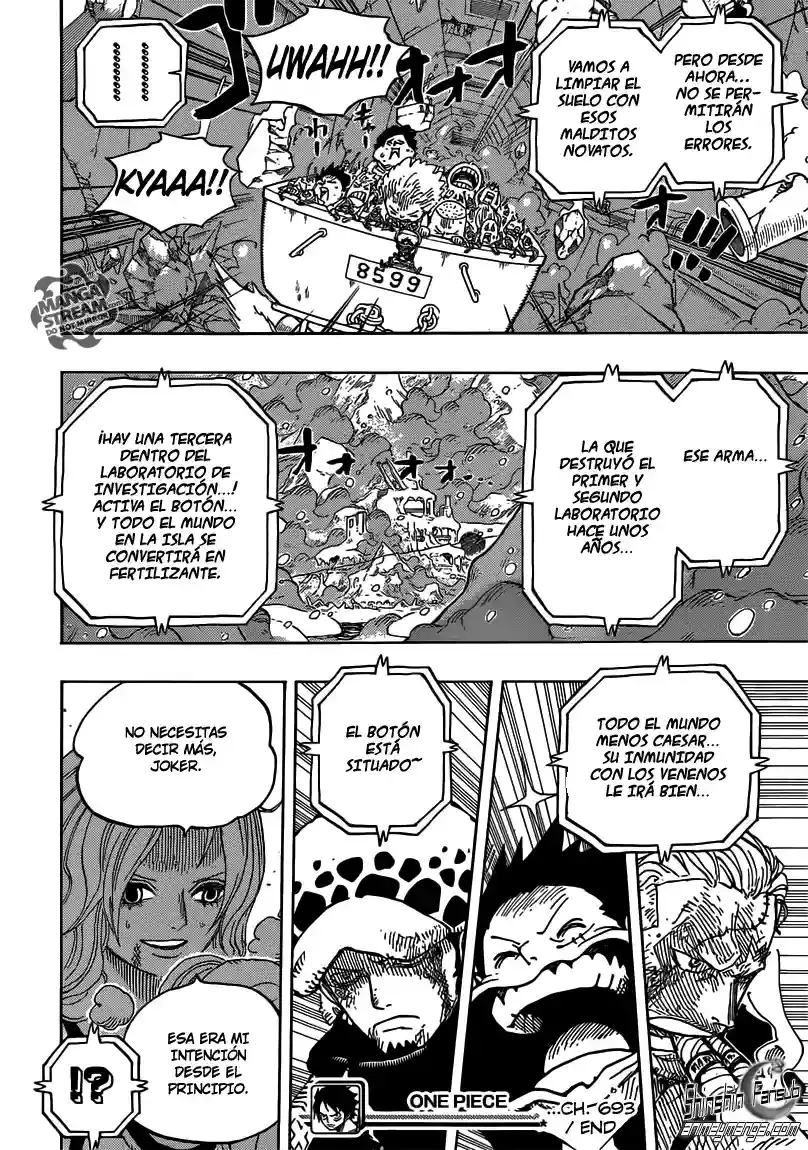 One Piece capítulo 693 página 15