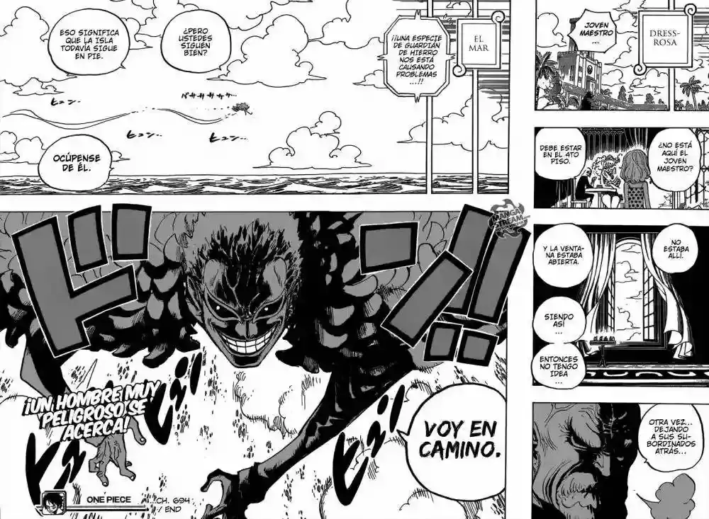 One Piece capítulo 694 página 17