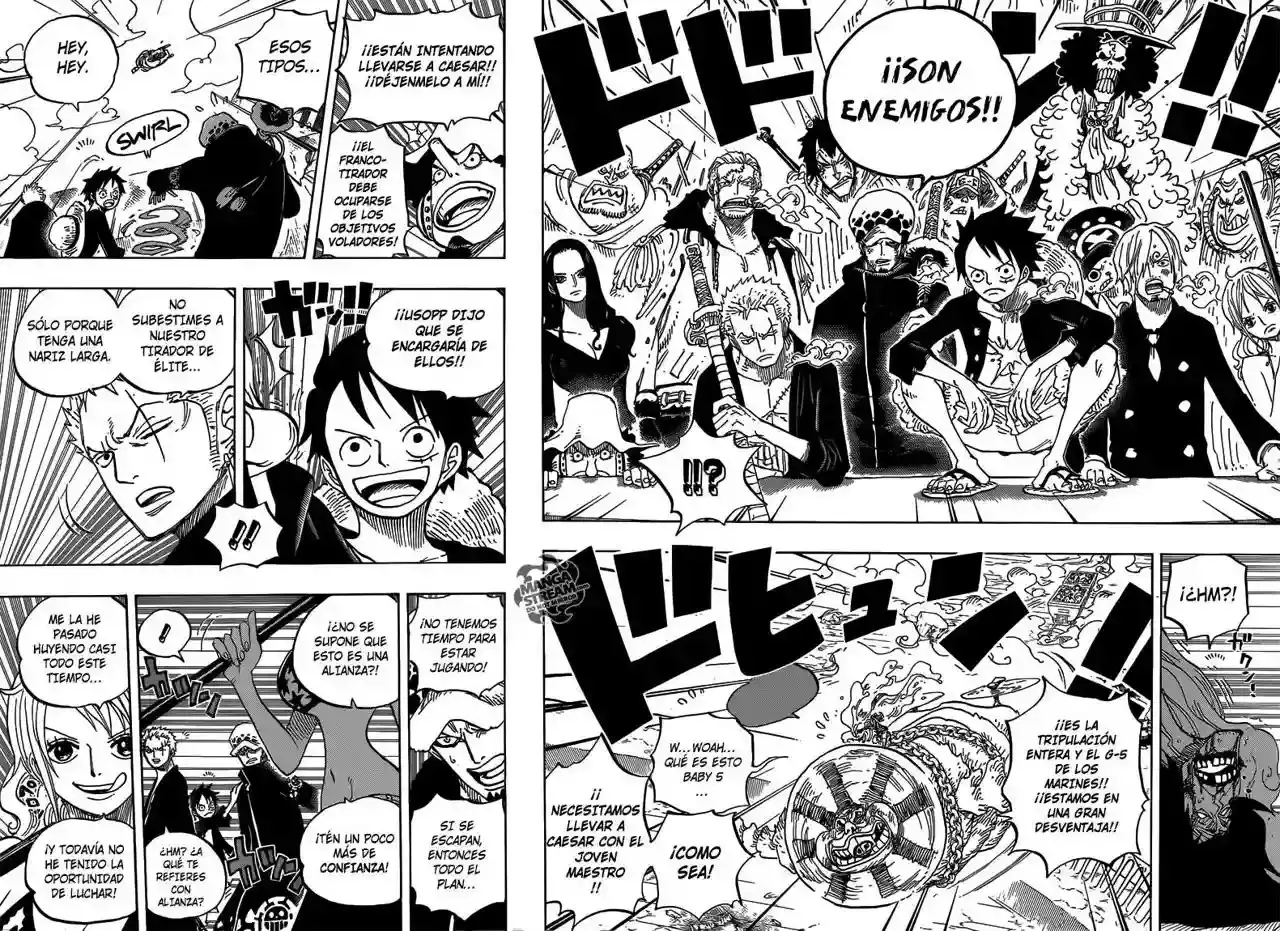 One Piece capítulo 695 página 10