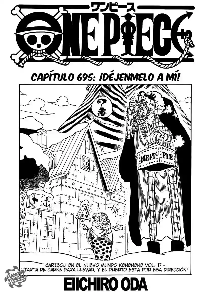 One Piece capítulo 695 página 2