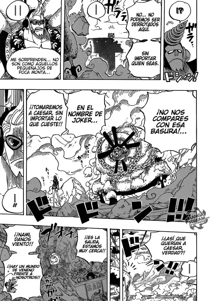 One Piece capítulo 695 página 7