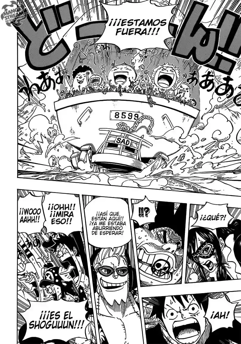 One Piece capítulo 695 página 8