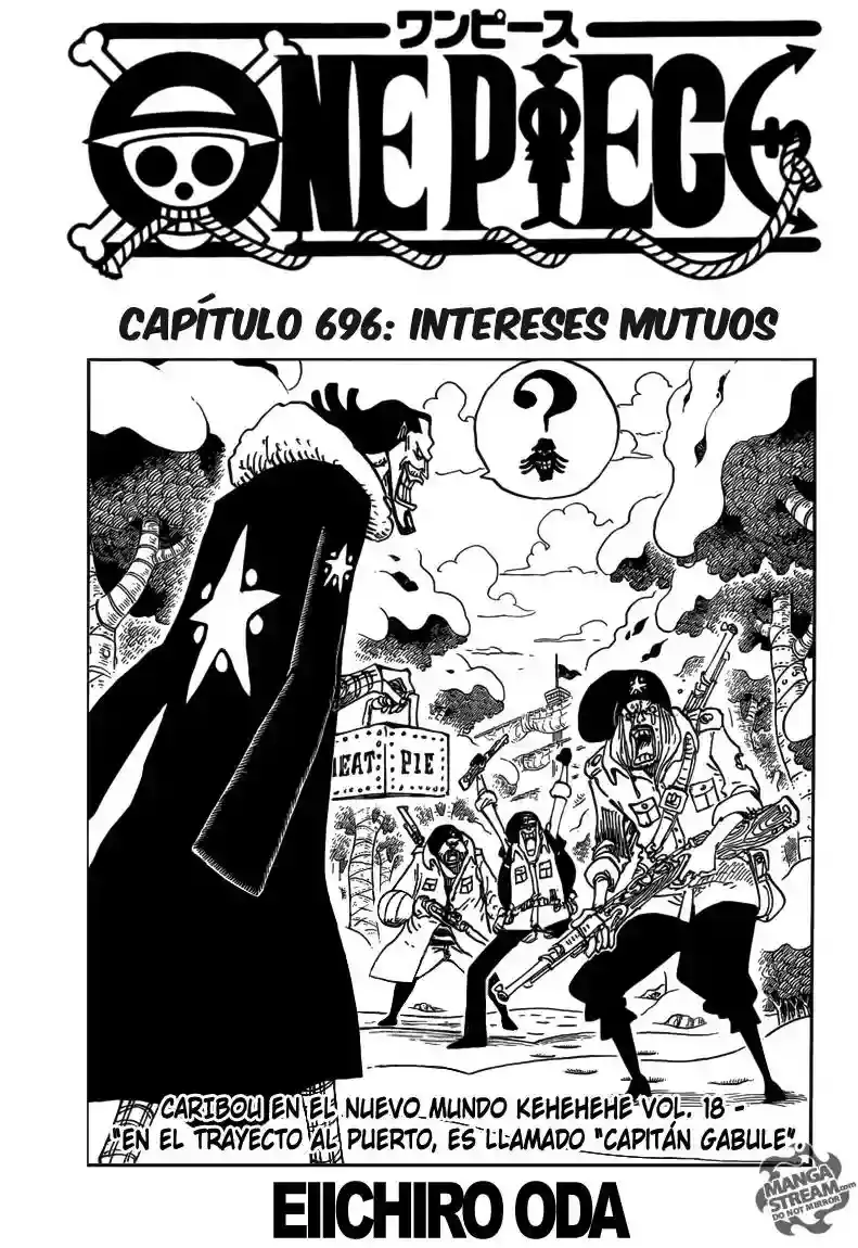 One Piece capítulo 696 página 2