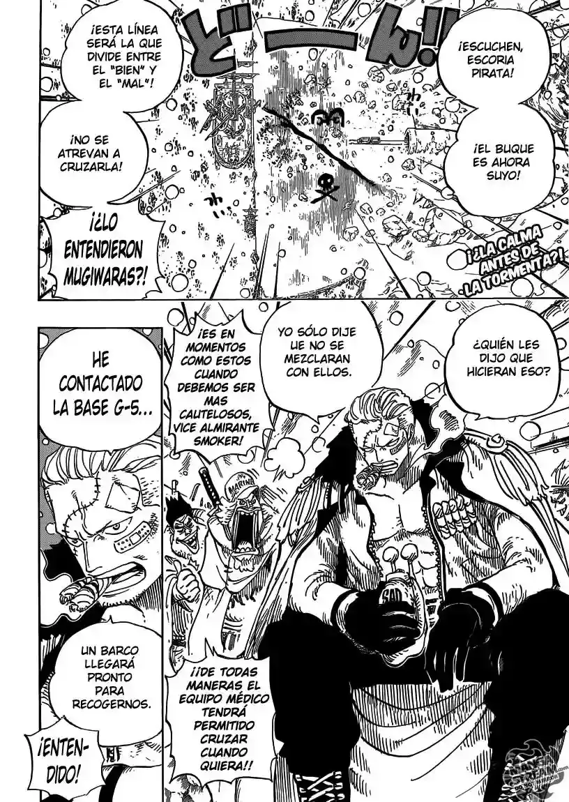 One Piece capítulo 696 página 3