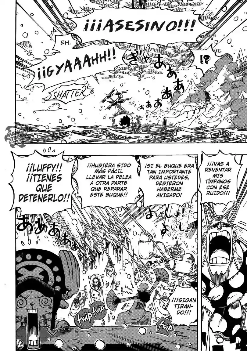 One Piece capítulo 696 página 5