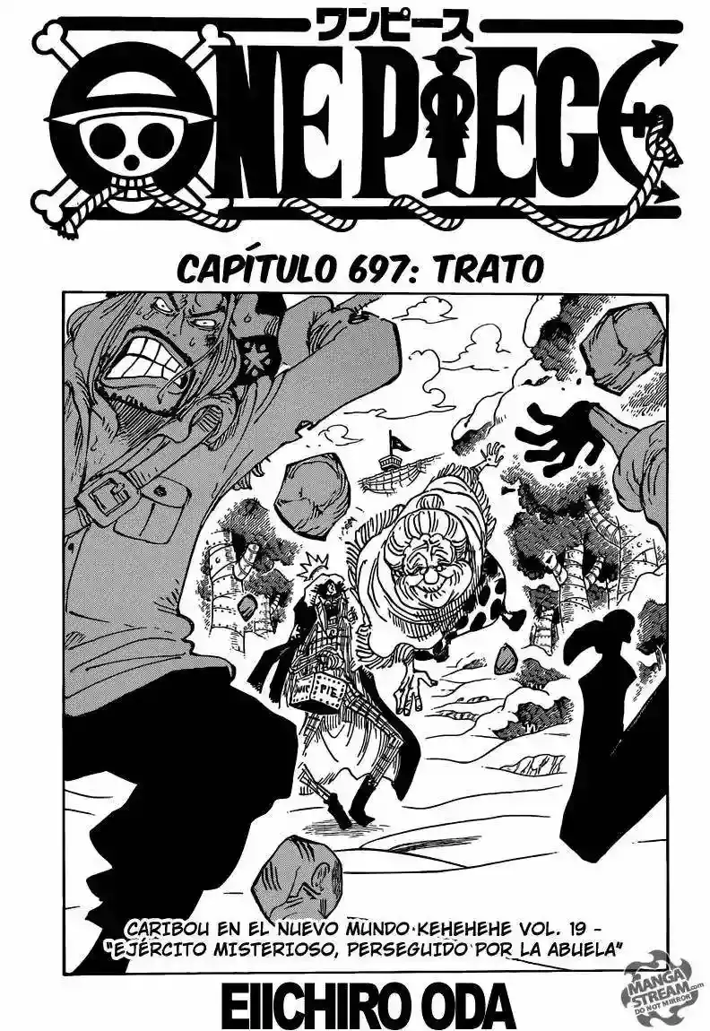 One Piece capítulo 697 página 2
