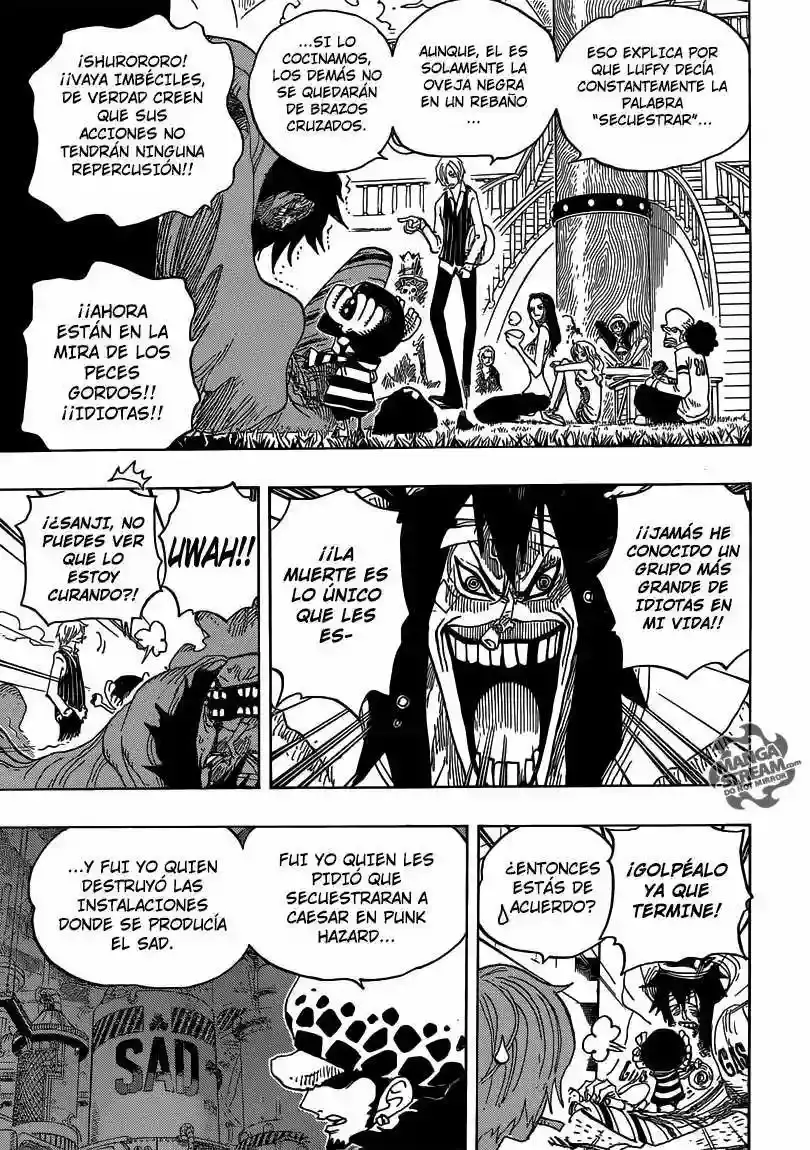 One Piece capítulo 698 página 14