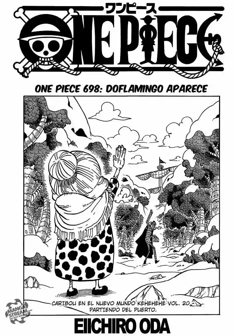 One Piece capítulo 698 página 2