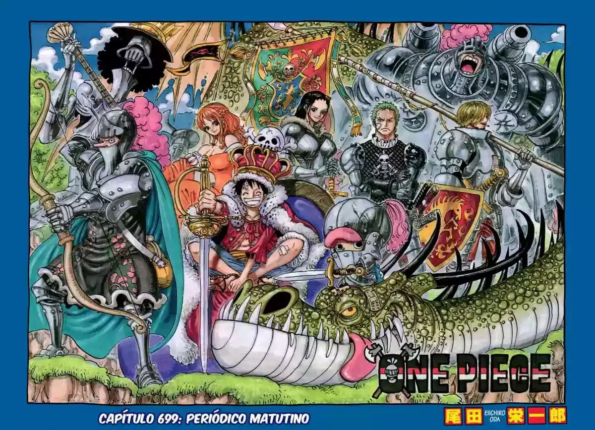 One Piece capítulo 699 página 1