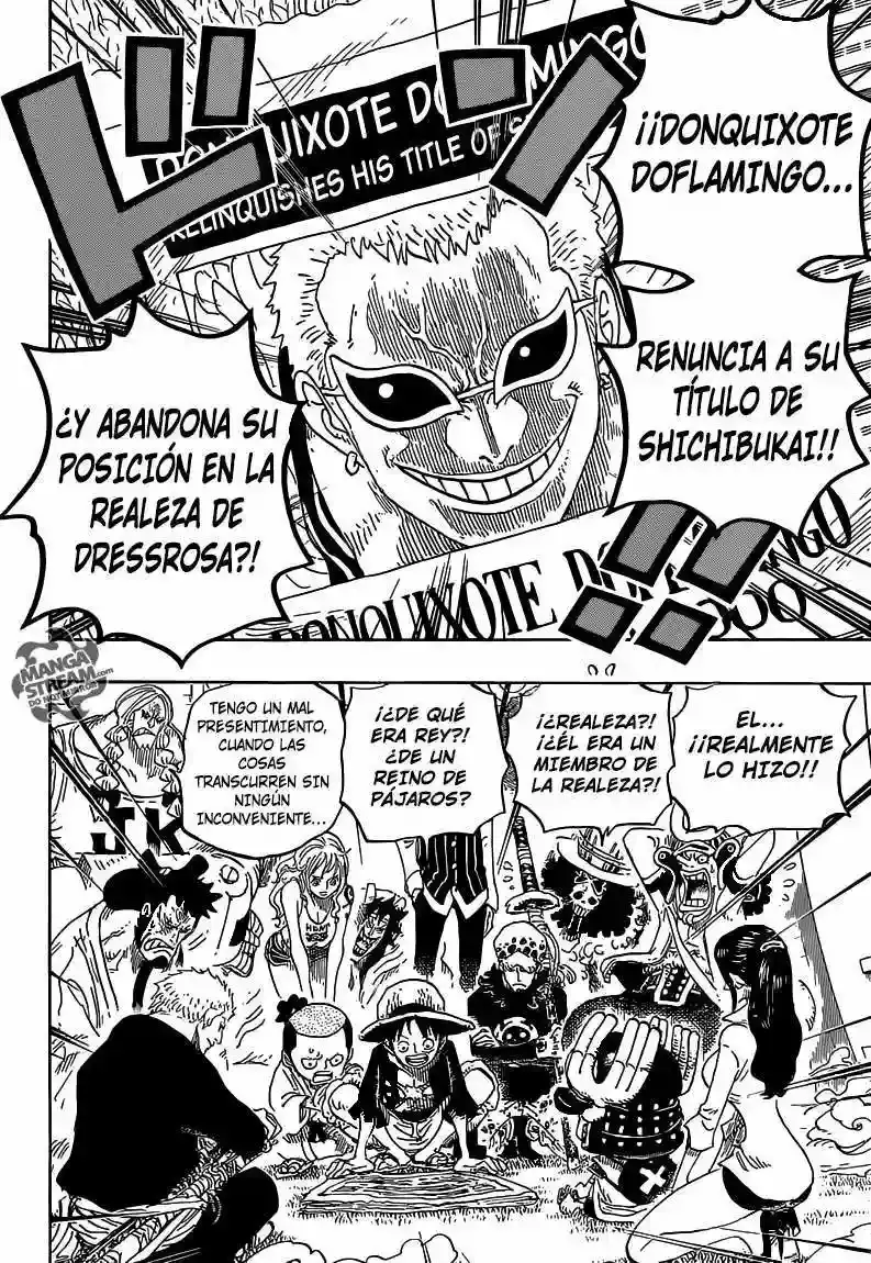 One Piece capítulo 699 página 17
