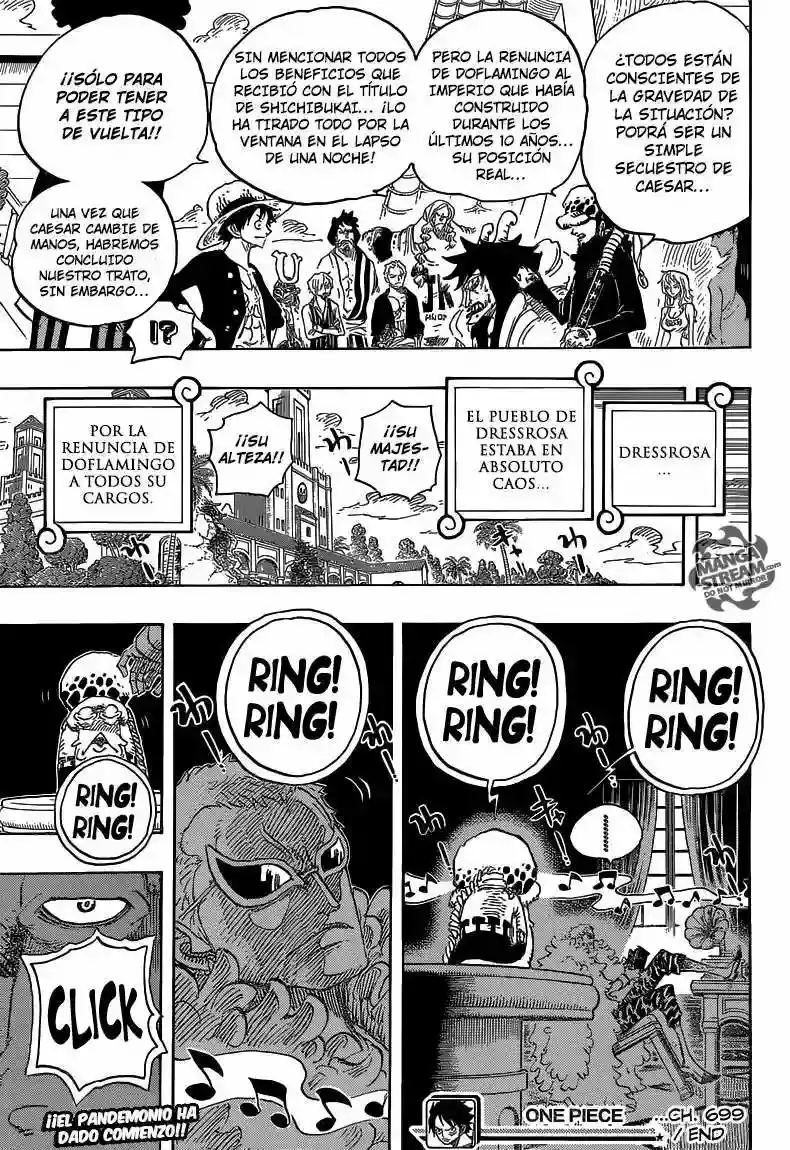 One Piece capítulo 699 página 20