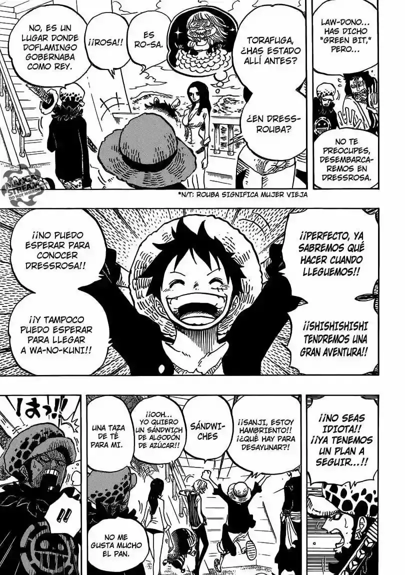 One Piece capítulo 700 página 10