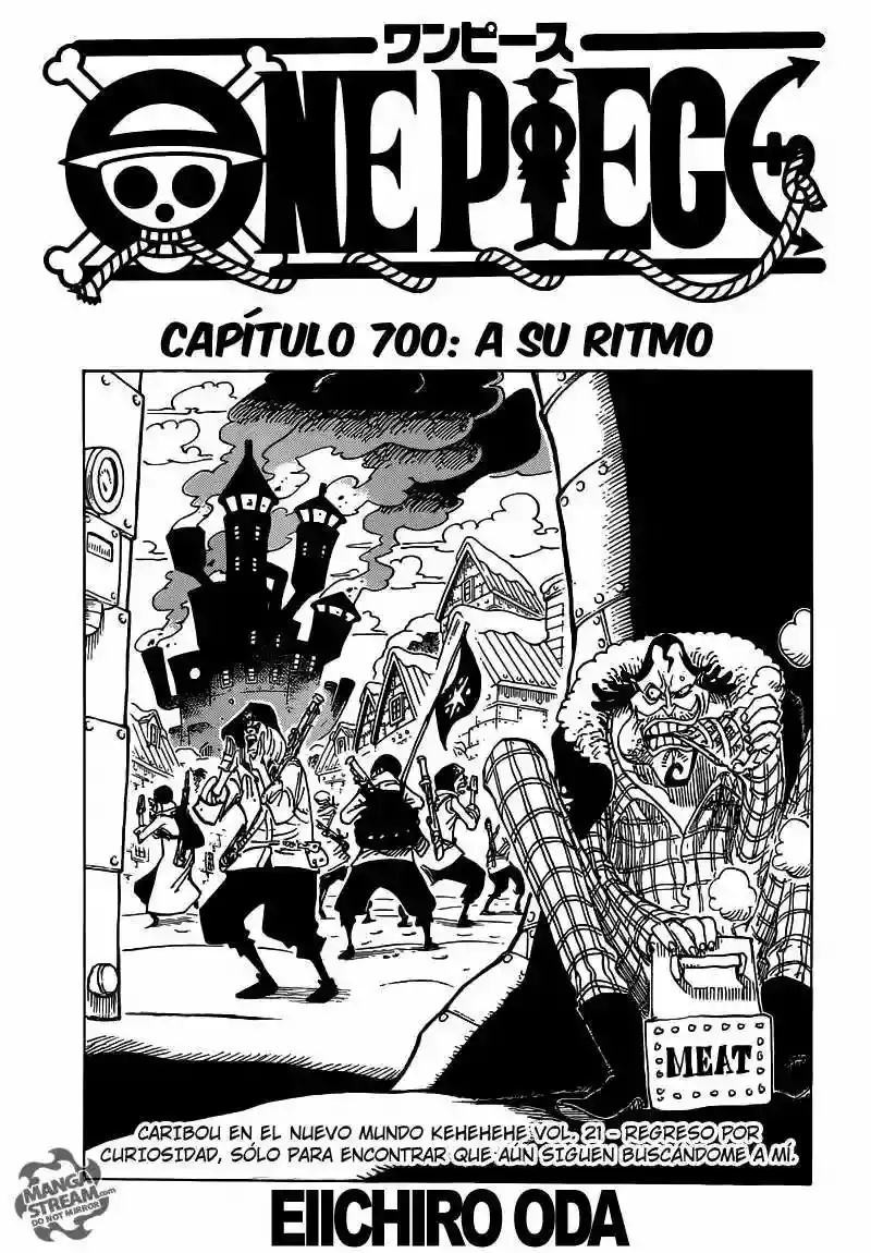 One Piece capítulo 700 página 2