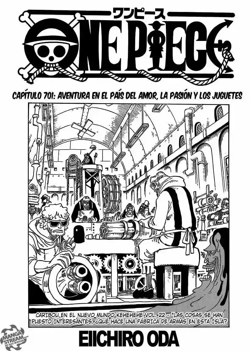 One Piece capítulo 701 página 2