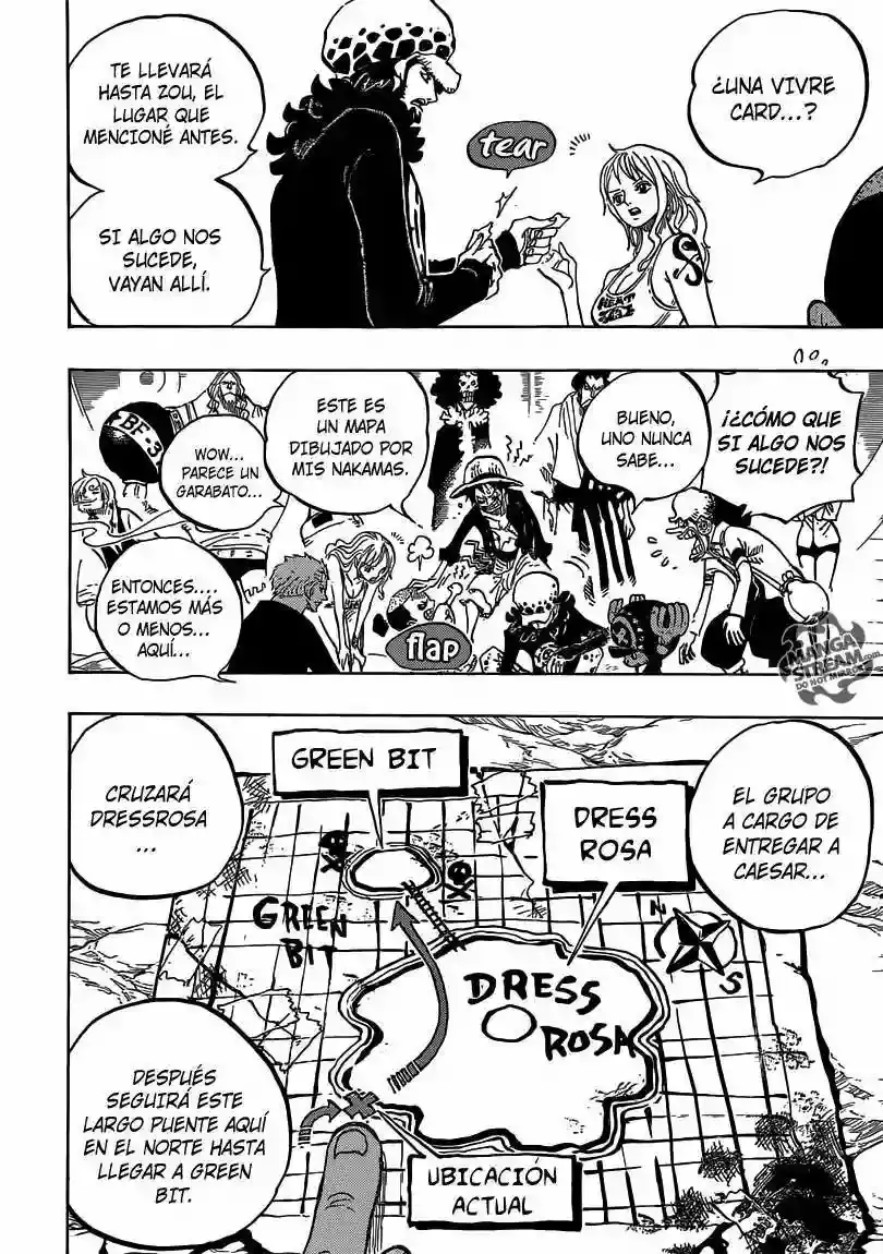One Piece capítulo 701 página 7