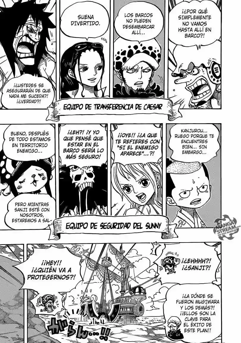 One Piece capítulo 701 página 8